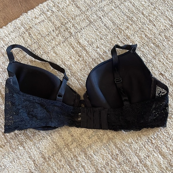 Victoria secret angel ipex 36DD bra, black, lace, full coverage - Picture 2 of 4